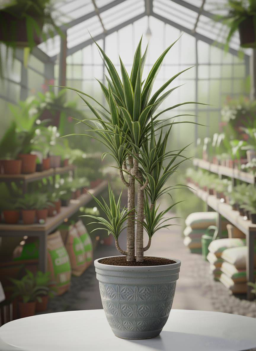 Afyon yuka bitkisi siparişi - Odunsu gövdeli dayanıklı ofis çiçeği